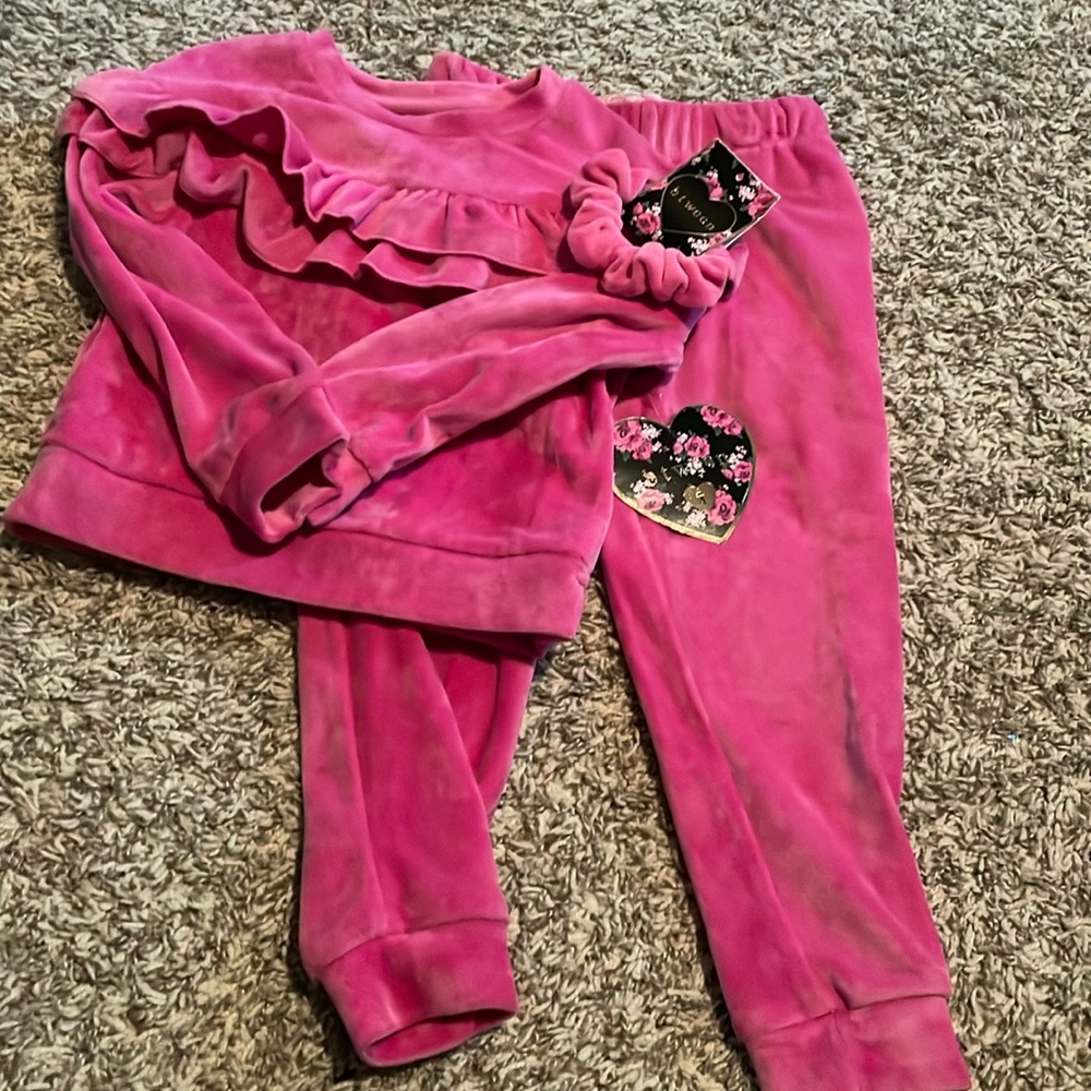 3 piece pink set